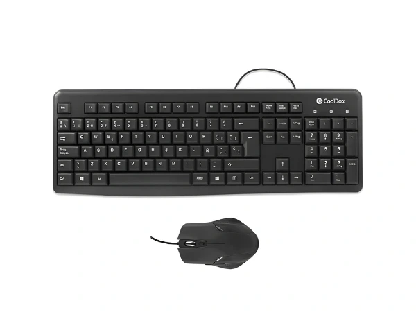 [COO-KTR-01U] COOLBOX KIT Teclado y Ratón USB