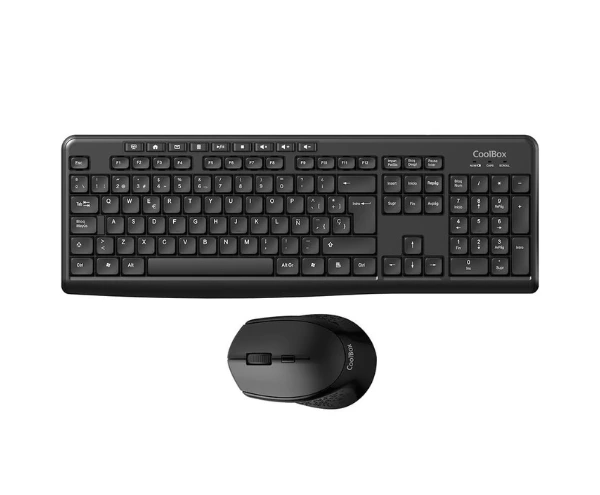[COO-KTR-03W] COOLBOX KIT Teclado y Ratón Inalámbrico Silencioso